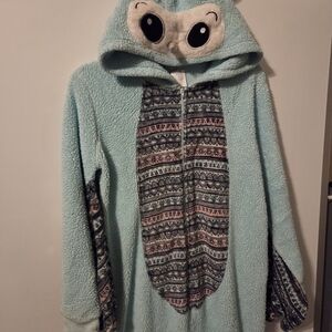 Secret Treasures Kids Pajamas Sleep Sack - Light Blue with Pattern